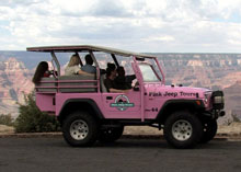 pink jeep