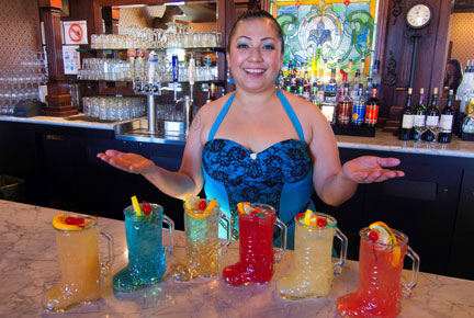 Big E Steakhouse & Saloon Bartender Drinks